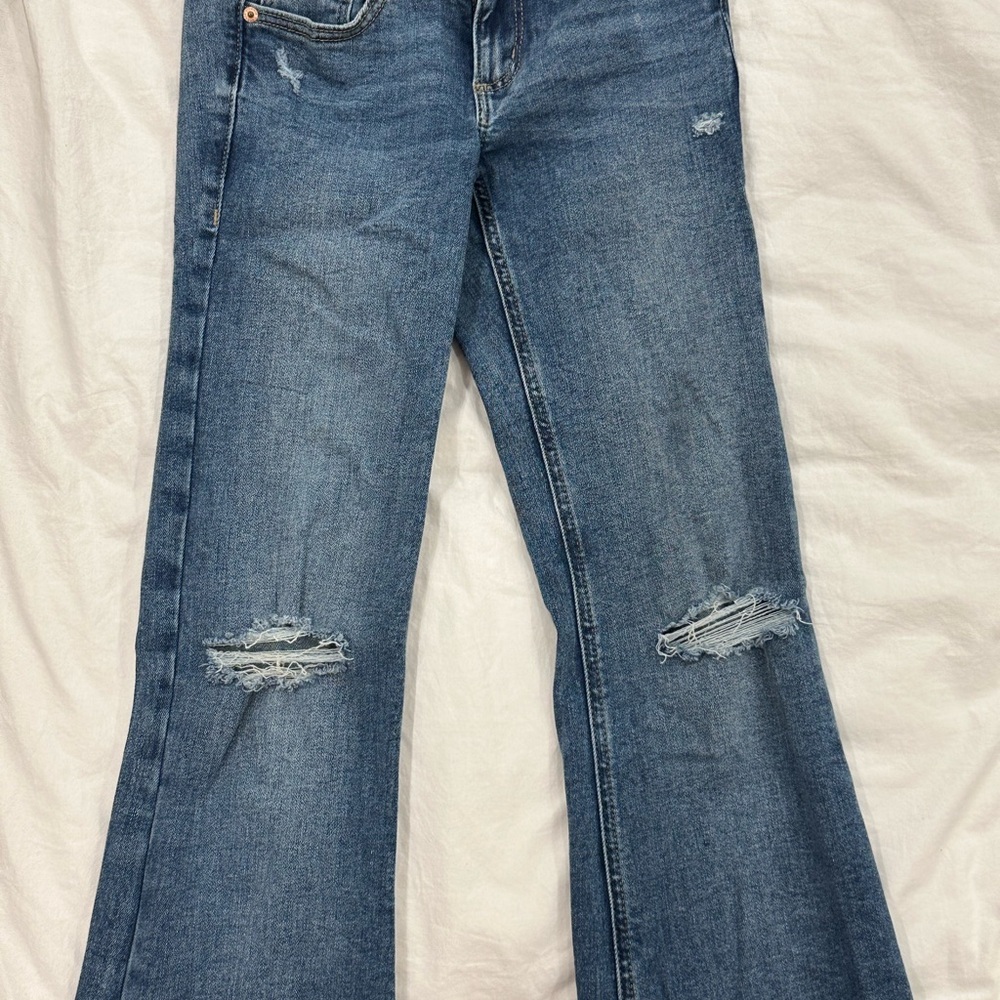 Garage Blue flared Women's Jeans